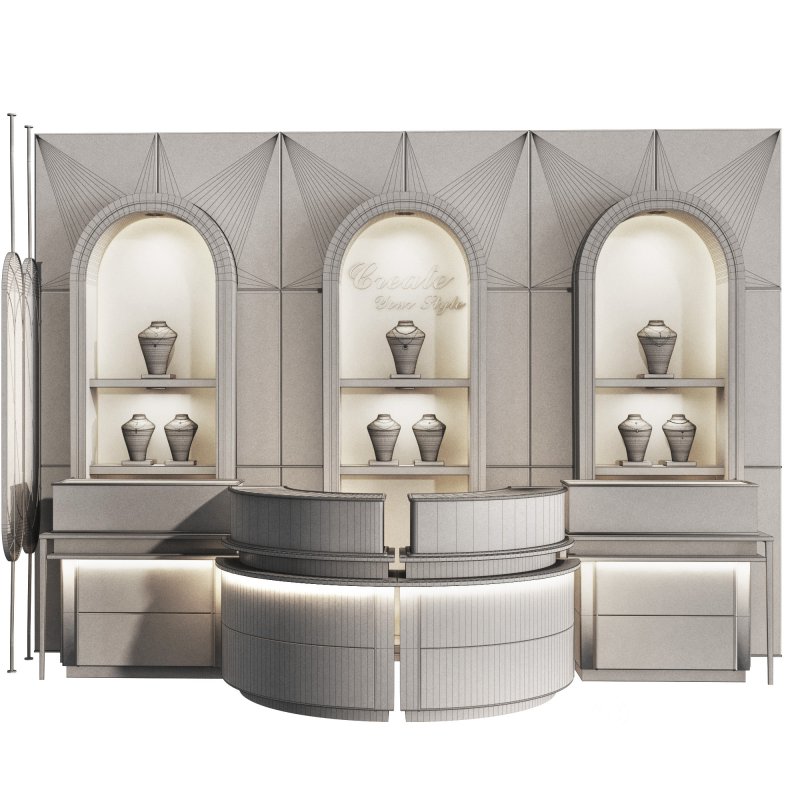 Jewelry store showcase 03 Image 8