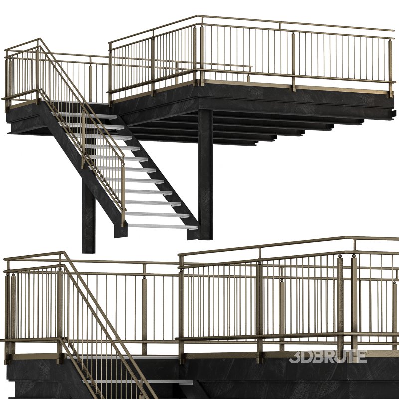 Factory Staircase 02 Image 5