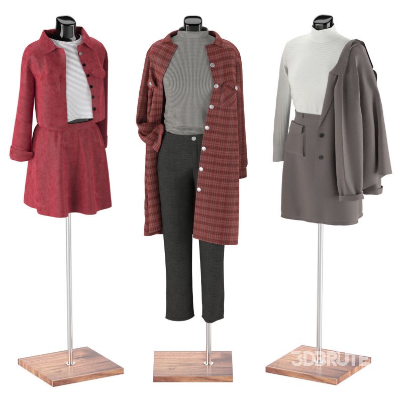 Mannequin_Set_Vol_003 Image 1