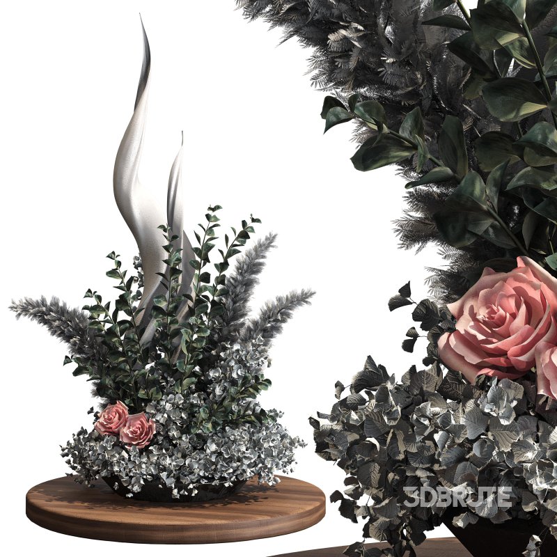 Bouquet of flowers set 05 Image 4