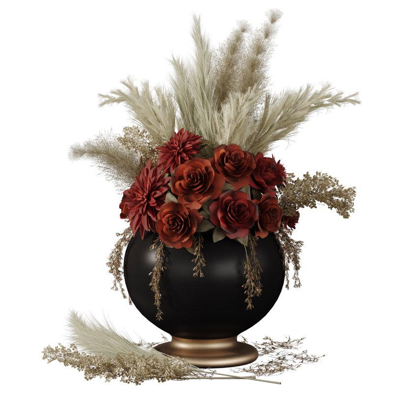 Bouquet of flowers set 09 Image 3