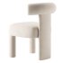 Wisteria Stone White Fabric Dining Chair - Thumbnail 6