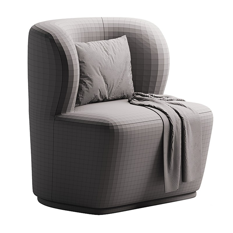 Name: GUBI – Stay Lounge Chair Image 2