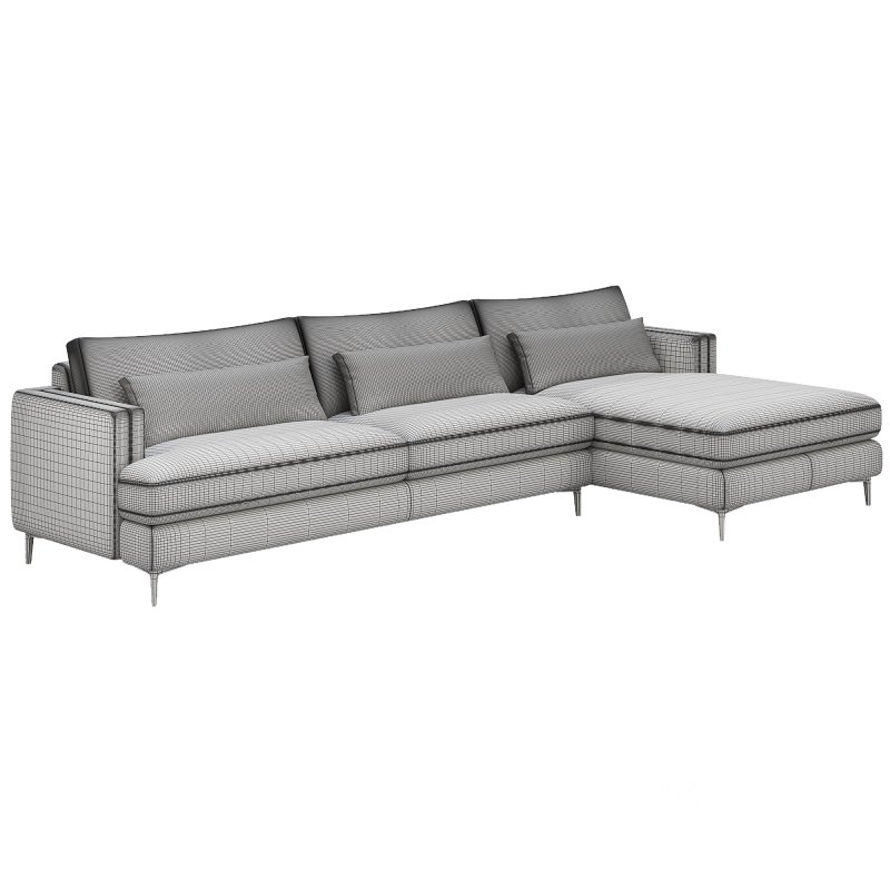 Sumner Two-Piece Chaise Sectional By Arhaus Image 3