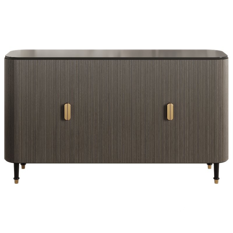 Modern Sideboard Buffet Black Image 1
