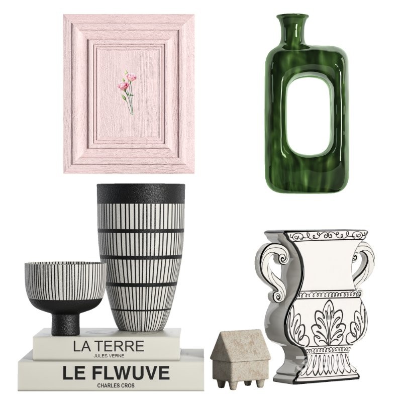 Vintage Decorative set_01 Image 4