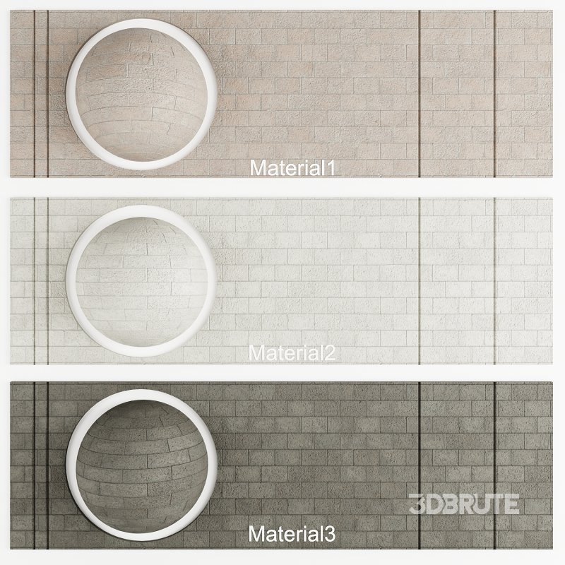 Plaster Block Wall Image 1