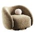 swivel armchair diego - Thumbnail 6