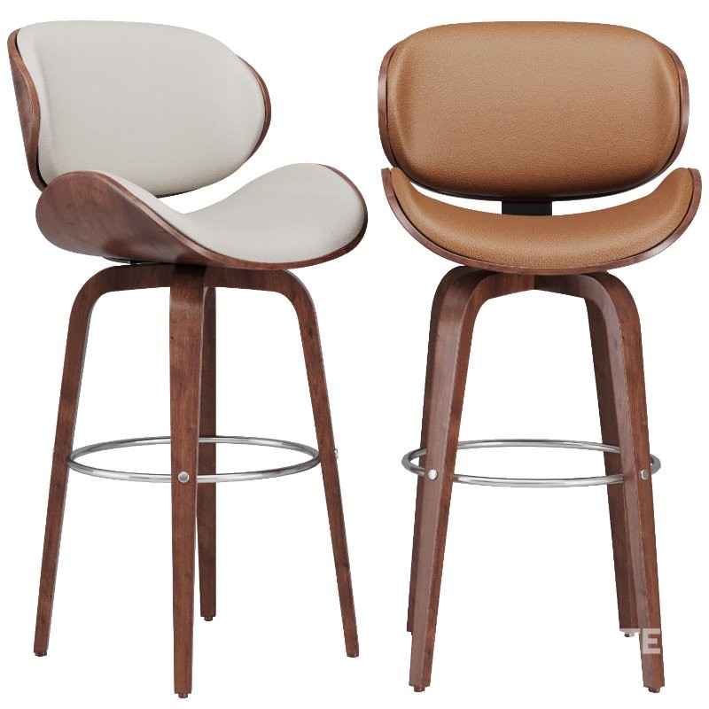 Jakin Swivel Barstool Image 5