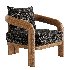 Chloe Teak Lounge Chair - Thumbnail 3