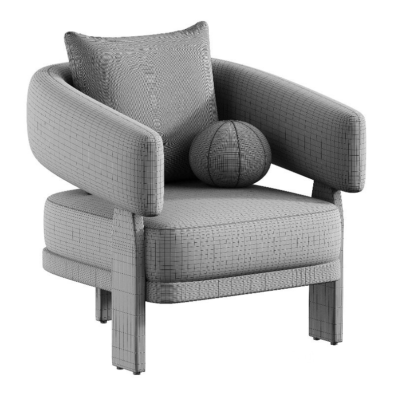 kavala teak lounge chair Image 3