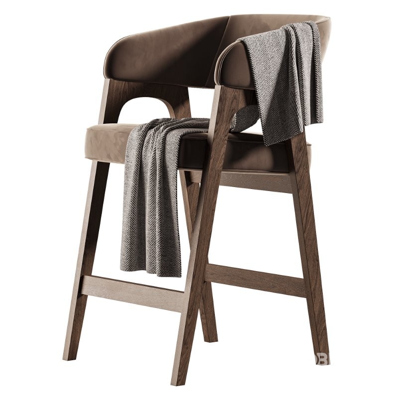 Bern semi-bar stool by deephouse Image 4