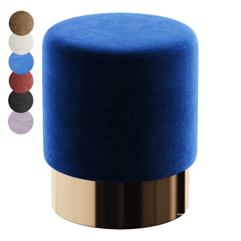 cherry pouf Image 3