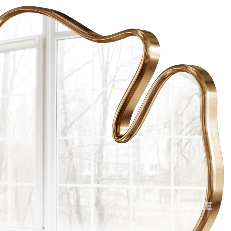 Agley Wall Mirror by John Richard Collection Image 3