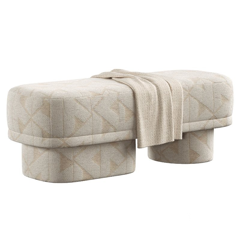 Lena Jacquard Bench Image 2