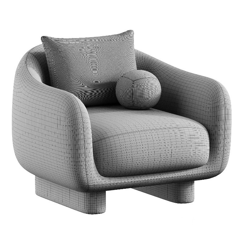 remus armchair black Image 1