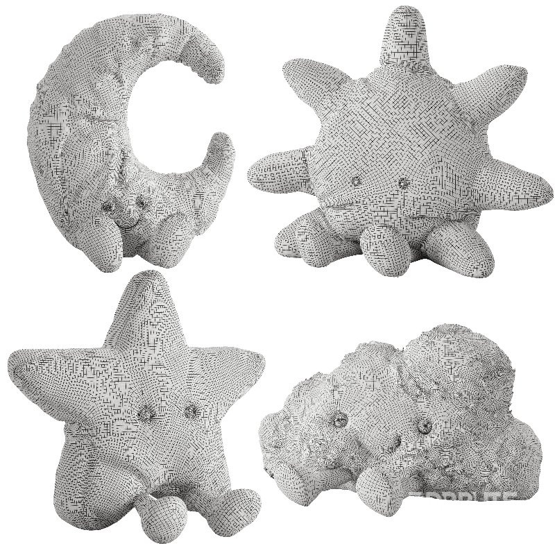 Plush Toys Set 03 Image 4