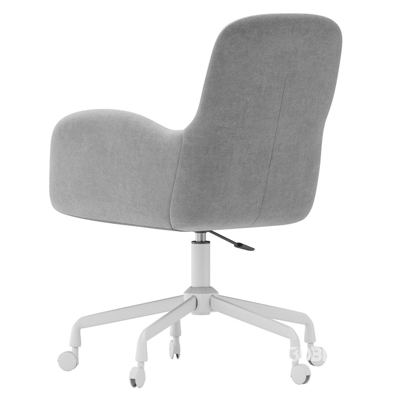 Office chair Frey Textile Beige Image 4