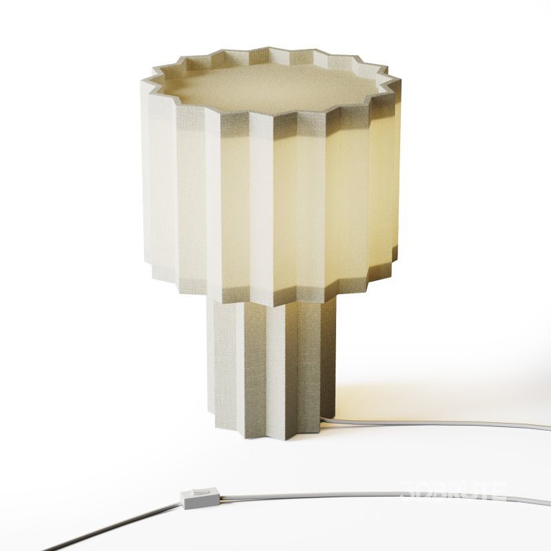 Folkform for Orsjo Belysning Plisse Table Lamp Image 4