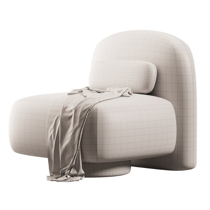 Koto cozy latte armchair Image 2