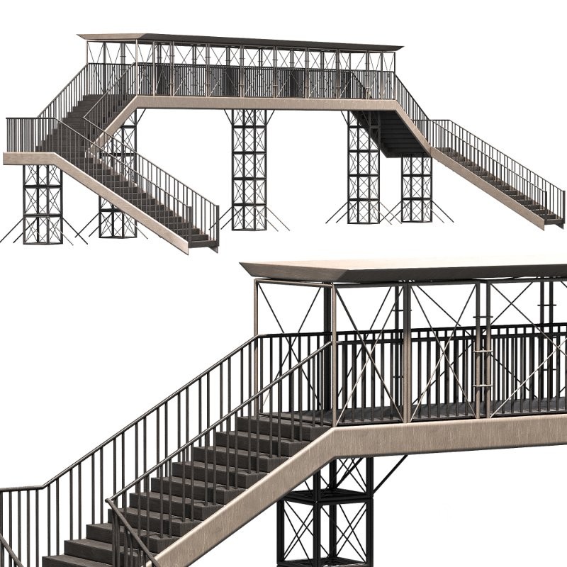 Pedestrian Crossing Bridge Image 2