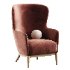 alva wingback accent chair - Thumbnail 2