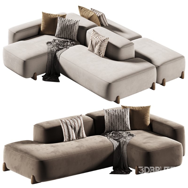 Corner sofa KAUNAS modular by Gianfranco Image 1