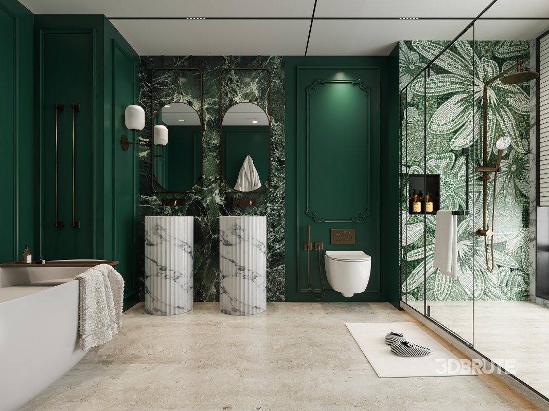 modern bathroom Image 1