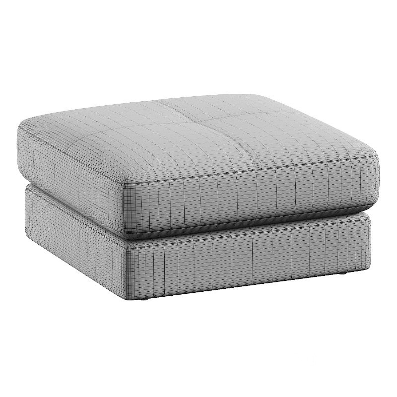 leonard pouf brown Image 3