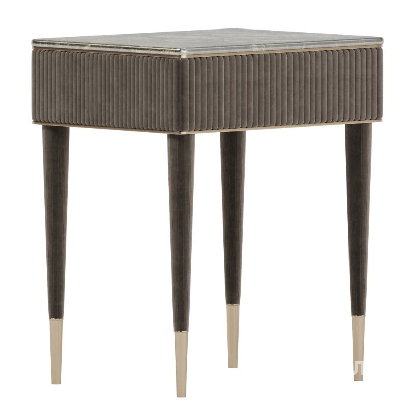 Volpi AUGUSTA Bedside Table with Drawers Image 4