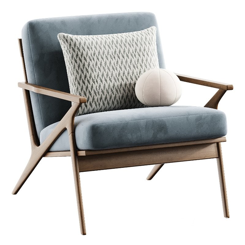 cavett wood frame chair Image 5