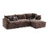 Shelter 2 Piece Sleeper Sectional Storage Chaise - Thumbnail 1