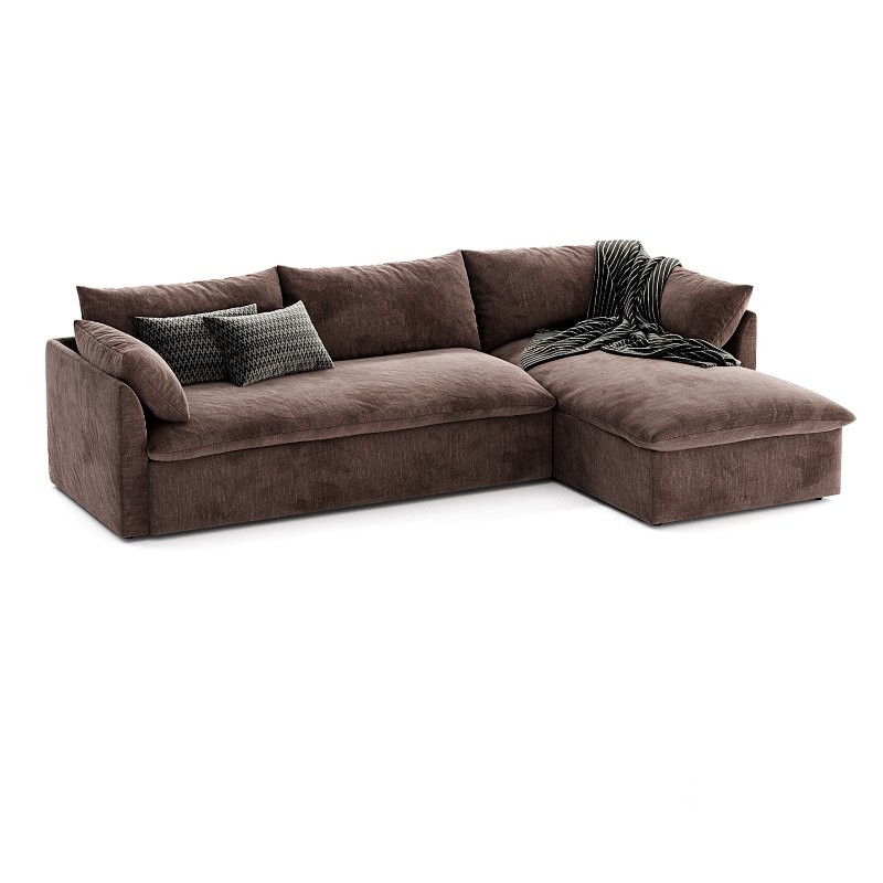 Shelter 2 Piece Sleeper Sectional Storage Chaise Image 1