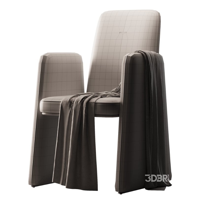 HOTHING YUPPIES Leather chair with armrests Image 5