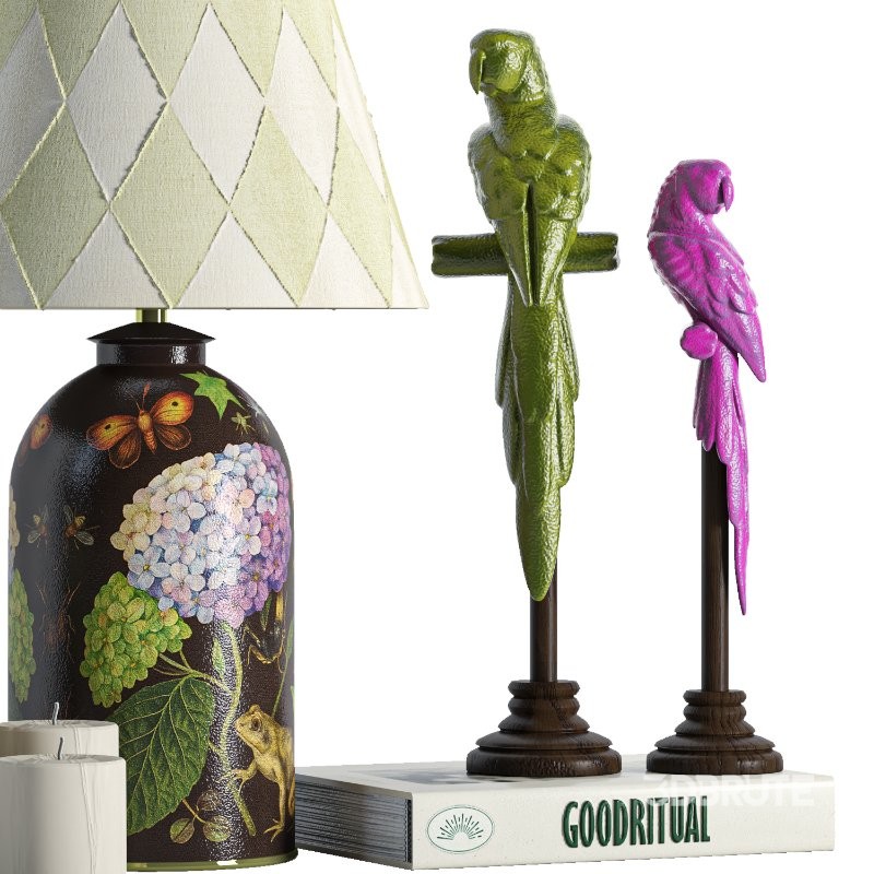 Vintage Decorative set_03 Image 3