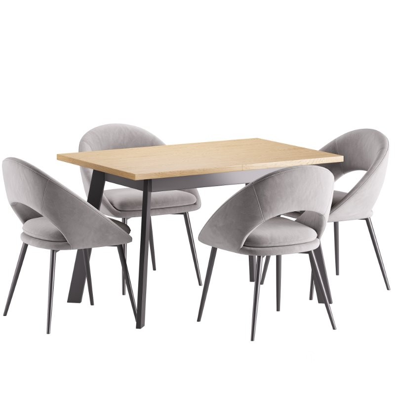 Avery Chair and Avalon Table Image 5