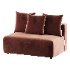 voltaire black mini sofa - Thumbnail 1