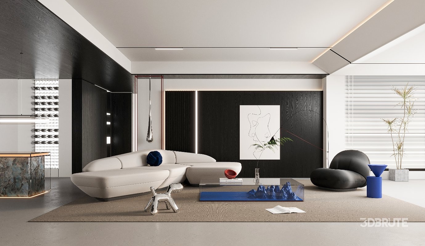modern living room Image 1