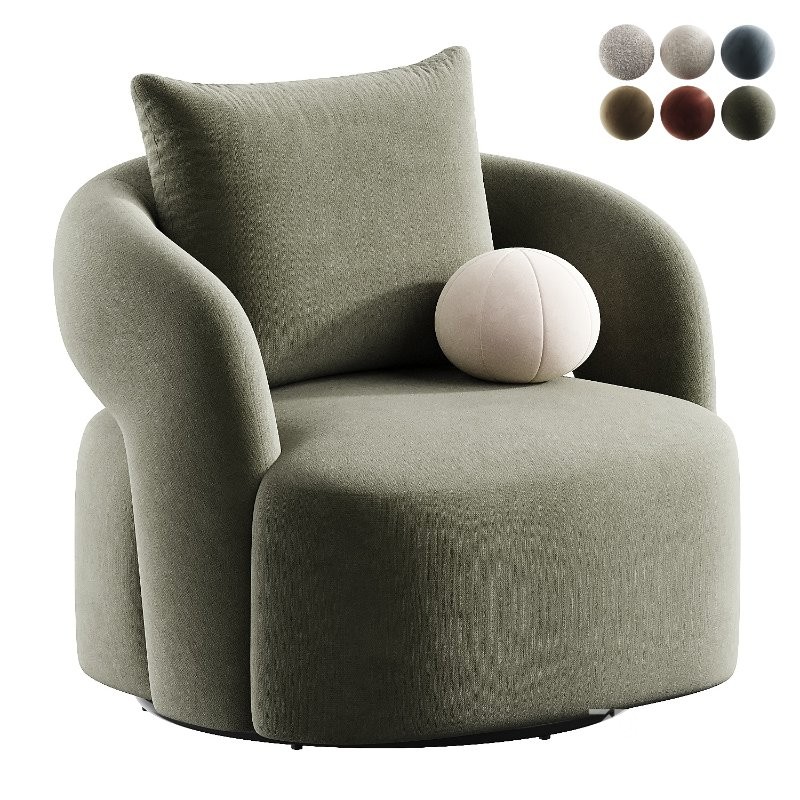 mazie swivel chair Image 3