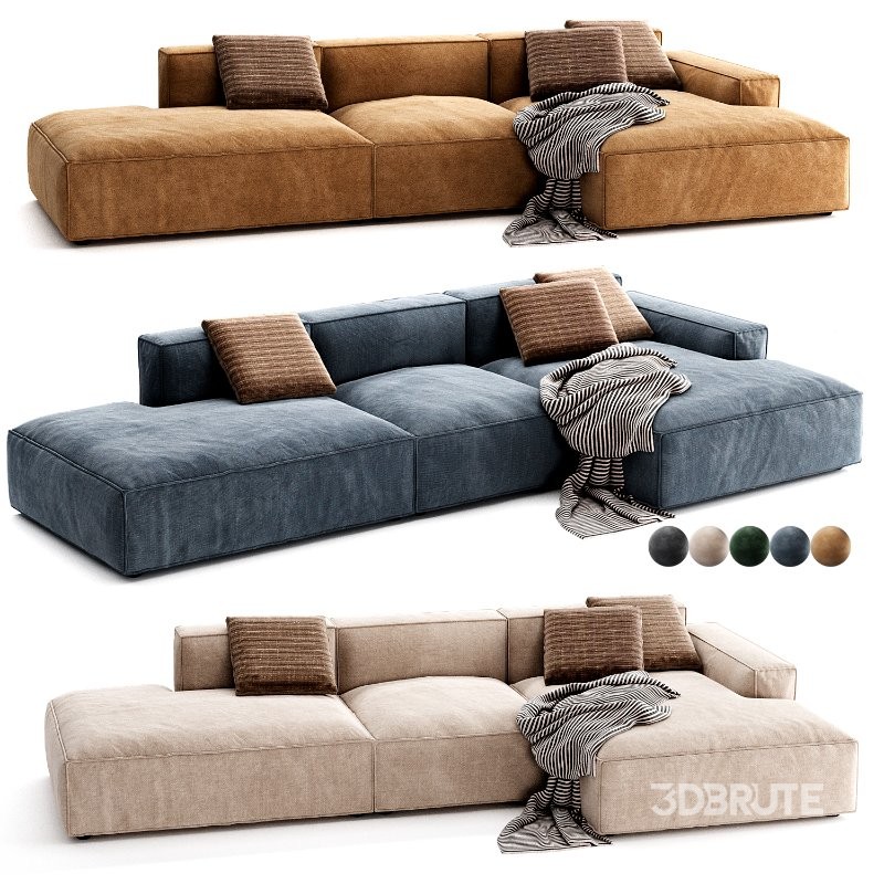 Tofu Sectional Sofa Image 3