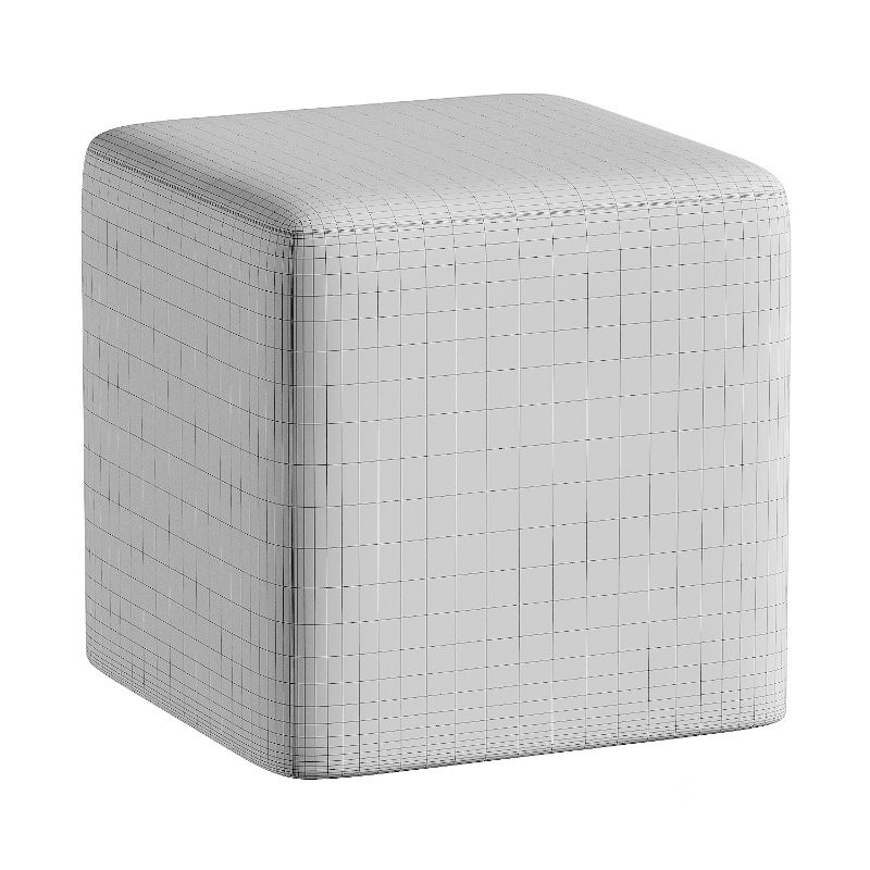 soft cube pouf Image 2