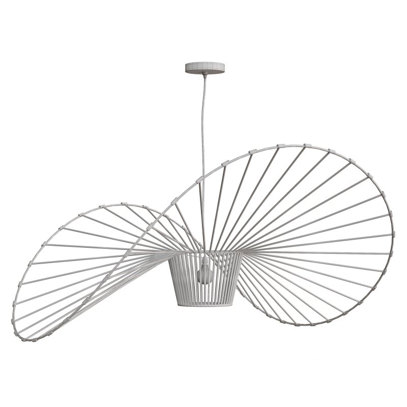 Handmade Bamboo Woven Vertigo Pendant Lamp Light Image 11