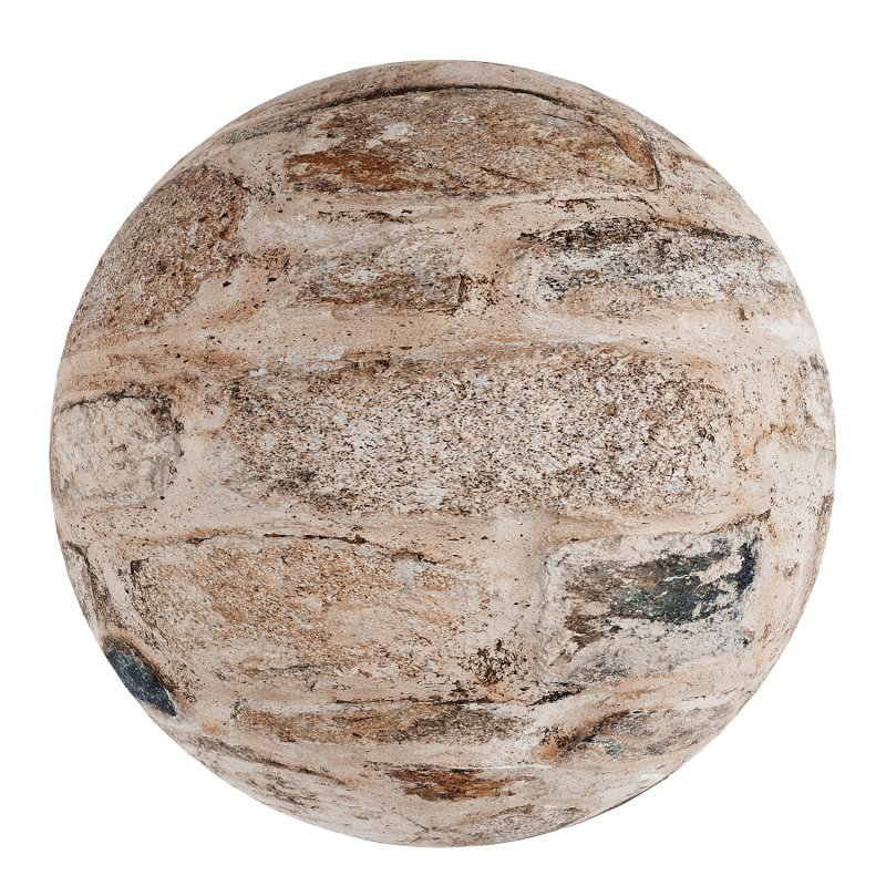 cobblestone wall Image 2