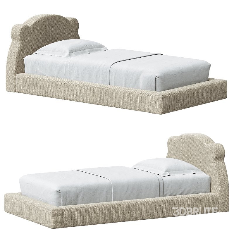 Little Bear Cream Bed Image 2