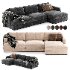 Flexform Barret Chaise Longue Sofa - Thumbnail 3