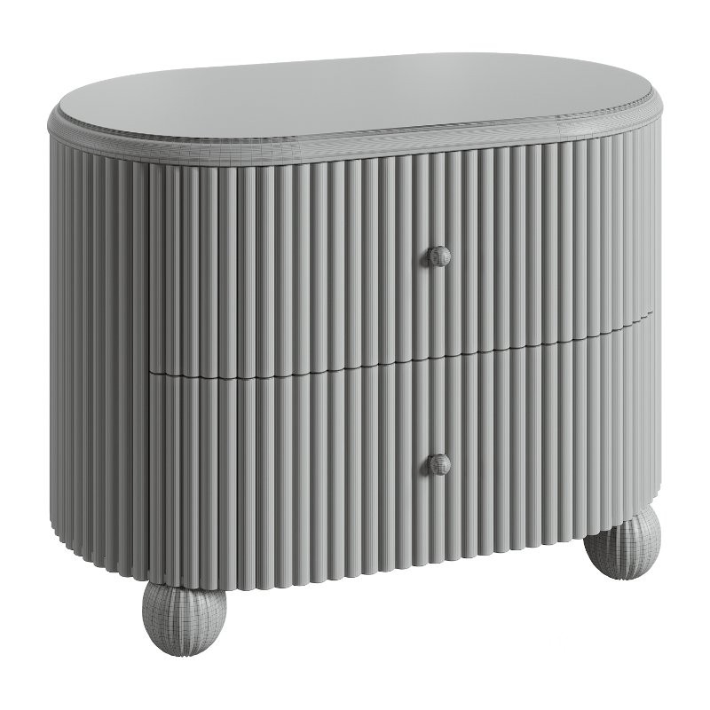 Carlisle Bedside Table Large Image 2