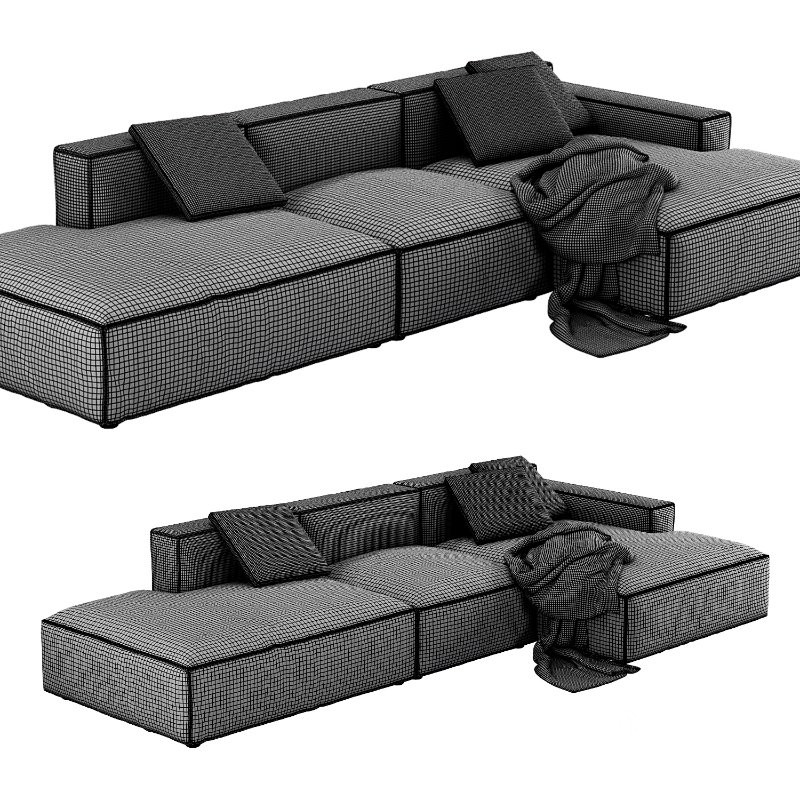 Tofu Sectional Sofa Image 4