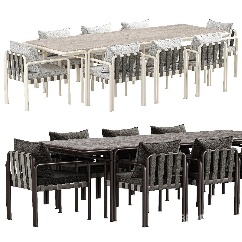 Parker Dining Chair and Table Image 4