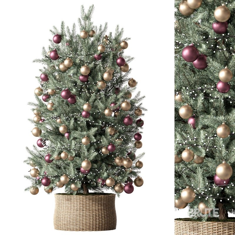 Christmas Decoration Tree Set.1 Image 1