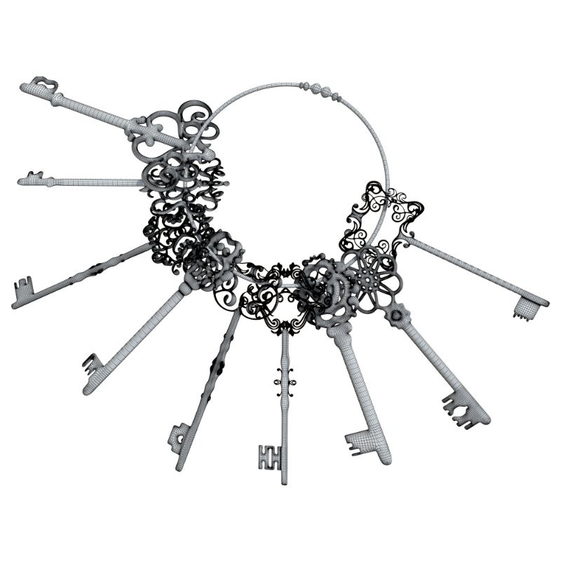 Vintage Keychain 05 Image 7